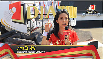 Kabar Final Djarum Indonesia Open Super Series 2012 at Istora Senayan Jakarta