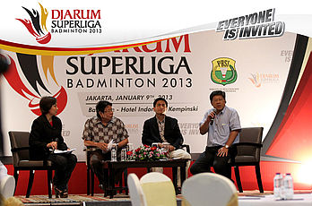Press Conference | Djarum Superliga Badminton 2013