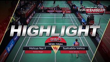 Melsya Nur Fitriani (Victory Bogor) VS Syalsabila Vahira I (Exist Jakarta)