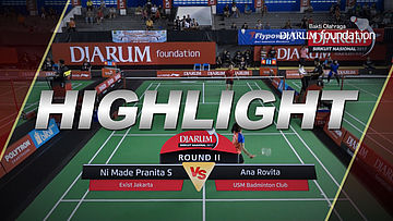 Ni Made Pranita Sulistya (Exist Jakarta) VS Ana Rovita (USM Badminton Club)