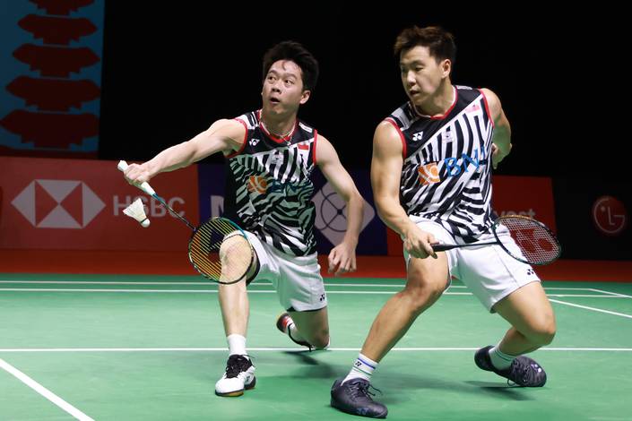 Kevin Sanjaya Sukamuljo & Marcus Fernaldi Gideon (Humas PP PBSI) Kevin Sanjaya Sukamuljo & Marcus Fernaldi Gideon (Humas PP PBSI)