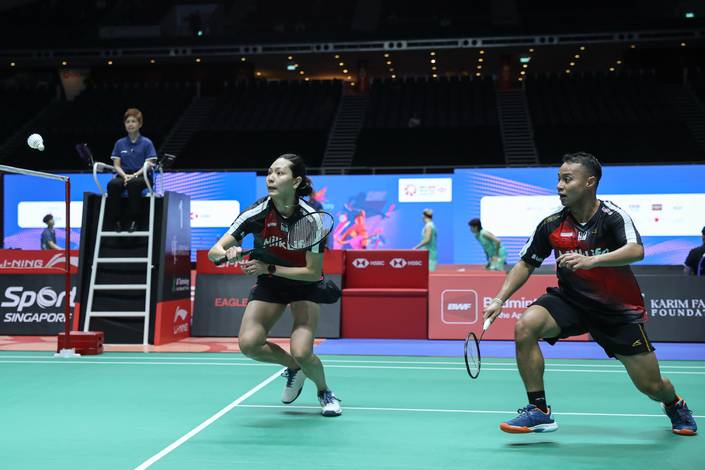 Rehan Naufal Kusharjanto/Gloria Emanuelle Widjaja (Humas PP PBSI) Rehan Naufal Kusharjanto/Gloria Emanuelle Widjaja (Humas PP PBSI)