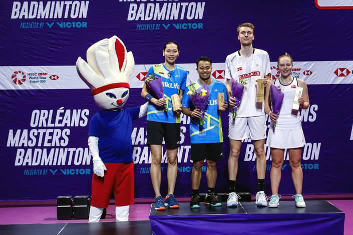 Rehan Naufal Kusharjanto/Gloria Emanuelle Widjaja & Jesper Toft/Amalie Magelund (PBSI/Badmintonphoto/Raphael Sachetat) Rehan Naufal Kusharjanto/Gloria Emanuelle Widjaja & Jesper Toft/Amalie Magelund (PBSI/Badmintonphoto/Raphael Sachetat)