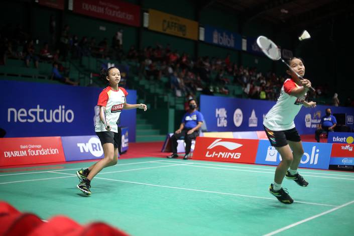 Bethary Dinda Annisa/Shafira Atha Azzalia (Djarum Badminton) Bethary Dinda Annisa/Shafira Atha Azzalia (Djarum Badminton)