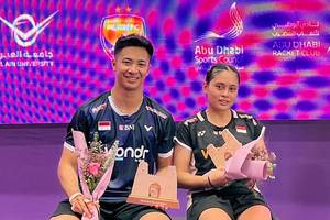 Dejan Ferdinansyah/Bernadine Anindya Wardana (Djarum Badminton/Edward Luhukay)