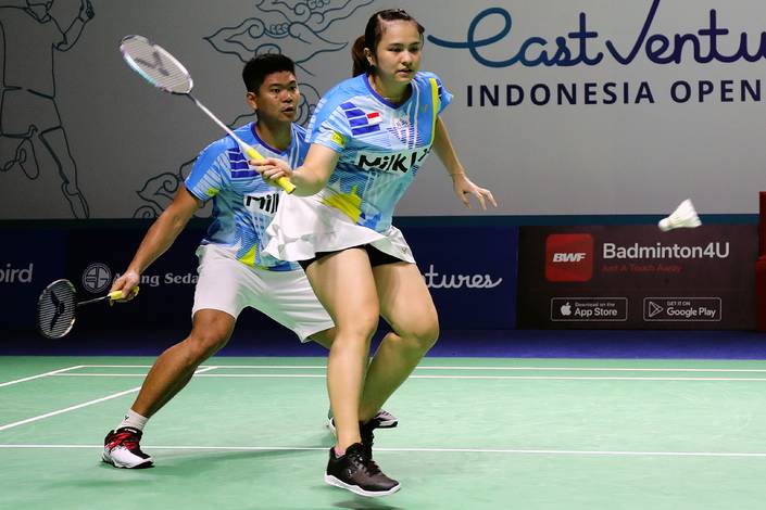 Praveen Jordan & Melati Daeva Oktavianti (Djarum Badminton) Praveen Jordan & Melati Daeva Oktavianti (Djarum Badminton)