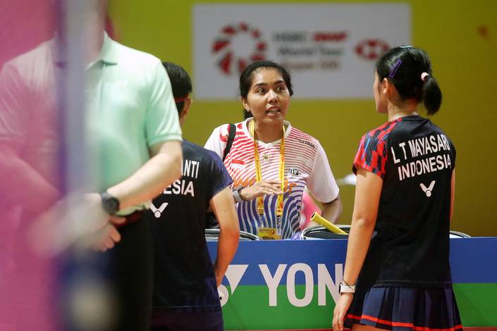 Nitya Krishinda Maheswari (Djarum Badminton/Edward Luhukay) Nitya Krishinda Maheswari (Djarum Badminton/Edward Luhukay)