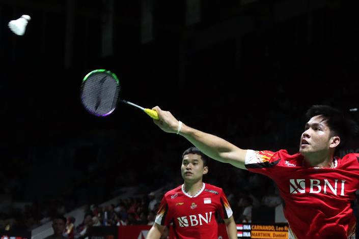 Leo Rolly Carnando & Daniel Marthin (Djarum Badminton) Leo Rolly Carnando & Daniel Marthin (Djarum Badminton)