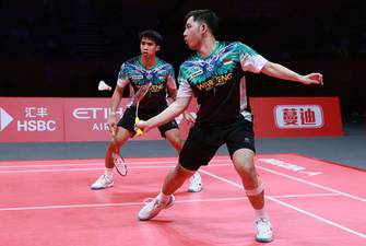 Sabar Karyaman Gutama/Moh Reza Pahlevi Isfahani (Humas PP PBSI)