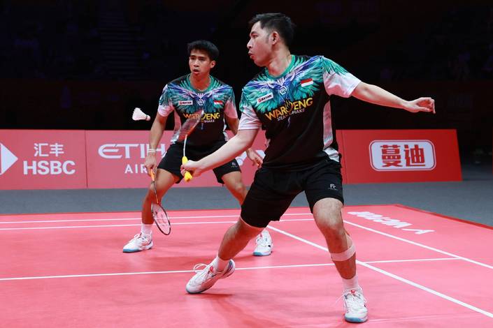 Sabar Karyaman Gutama/Moh Reza Pahlevi Isfahani (Humas PP PBSI)