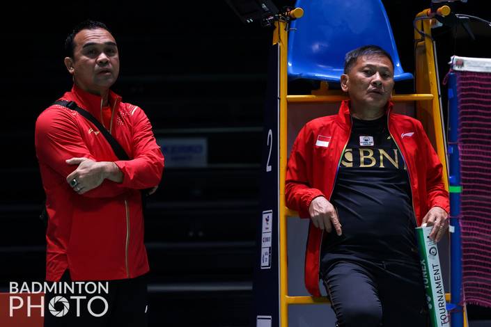 Rionny Mainaky & Hendry Saputra (Badminton Photo/Raphael Sachetat) Rionny Mainaky & Hendry Saputra (Badminton Photo/Raphael Sachetat)
