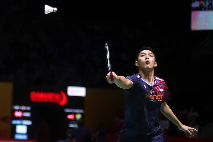 Jonatan Christie (Djarum Badminton/Edward Luhukay) Jonatan Christie (Djarum Badminton/Edward Luhukay)