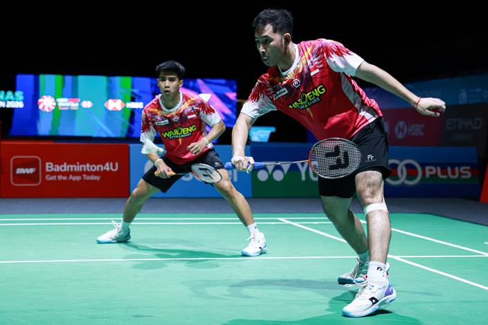 Sabar Karyaman Gutama/Moh Reza Pahlevi Isfahani (Humas PP PBSI)