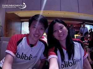 Liliyana Natsir dan Debby Susanto