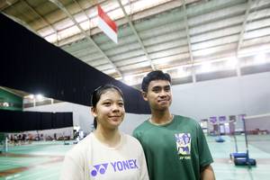 Felisha Alberta Nathaniel Pasaribu & Jafar Hidayatullah (Djarum Badminton/Edward Luhukay)