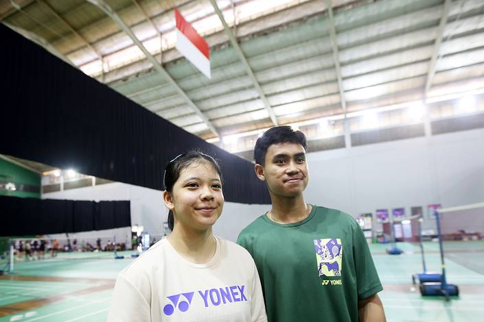 Felisha Alberta Nathaniel Pasaribu & Jafar Hidayatullah (Djarum Badminton/Edward Luhukay) Felisha Alberta Nathaniel Pasaribu & Jafar Hidayatullah (Djarum Badminton/Edward Luhukay)
