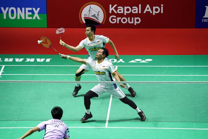 Mohammad Ahsan/Hendra Setiawan (Humas PP PBSI) Mohammad Ahsan/Hendra Setiawan (Humas PP PBSI)