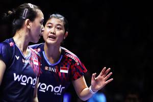 Febriana Dwipuji Kusuma/Amallia Cahaya Pratiwi (Djarum Badminton/Edward Luhukay)