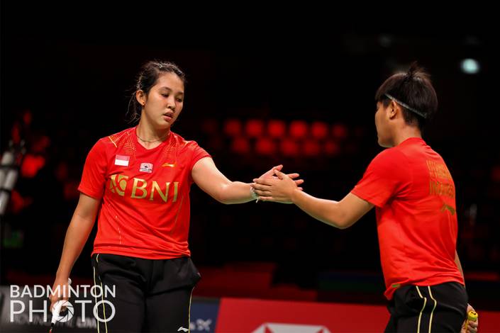 Siti Fadia Silva Ramadhanti & Ribka Sugiarto (Badminton Photo/Yohan Nonotte) Siti Fadia Silva Ramadhanti & Ribka Sugiarto (Badminton Photo/Yohan Nonotte)