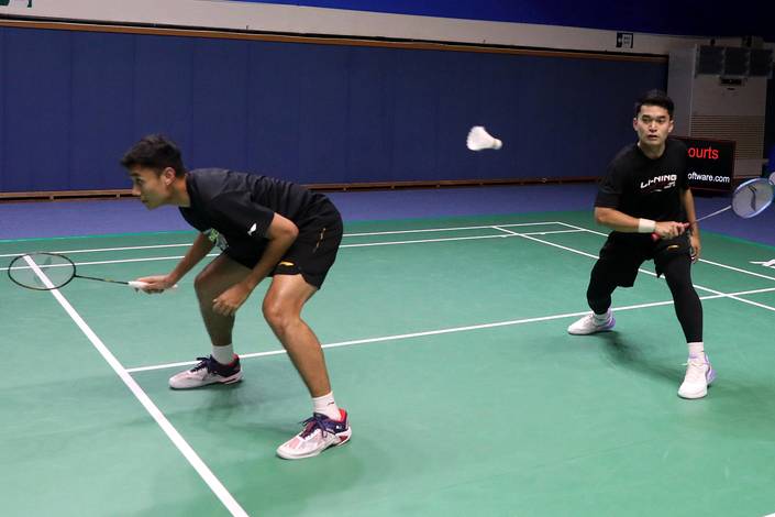 Bagas Maulana/Leo Rolly Carnando (Humas PP PBSI) Bagas Maulana/Leo Rolly Carnando (Humas PP PBSI)