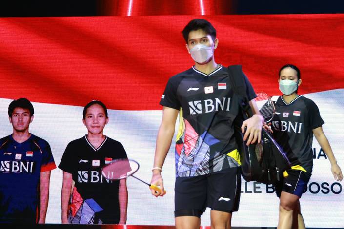 Adnan Maulana/Mychelle Crhystine Bandaso (Humas PP PBSI) Adnan Maulana/Mychelle Crhystine Bandaso (Humas PP PBSI)