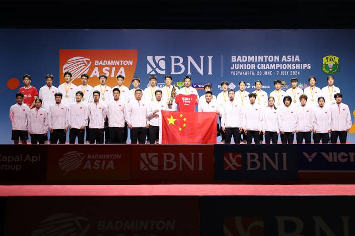 China Juara BAJC 2024 (Humas PP PBSI) China Juara BAJC 2024 (Humas PP PBSI)