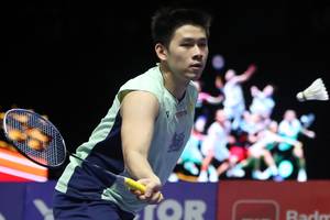 Kunlavut Vitidsarn (Djarum Badminton/Edward Luhukay)