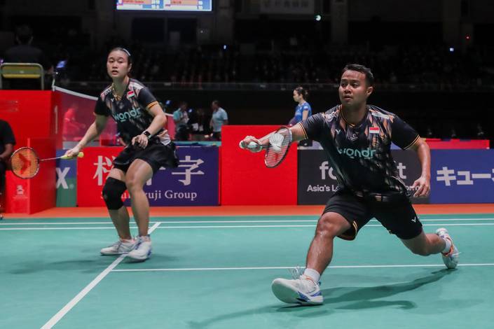 Rehan Naufal Kusharjanto/Lisa Ayu Kusumawati (Humas PP PBSI) Rehan Naufal Kusharjanto/Lisa Ayu Kusumawati (Humas PP PBSI)