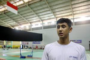 Alwi Farhan (Djarum Badminton/Edward Luhukay)