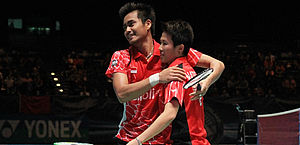 Tontowi Ahmad/Liliyana Natsir