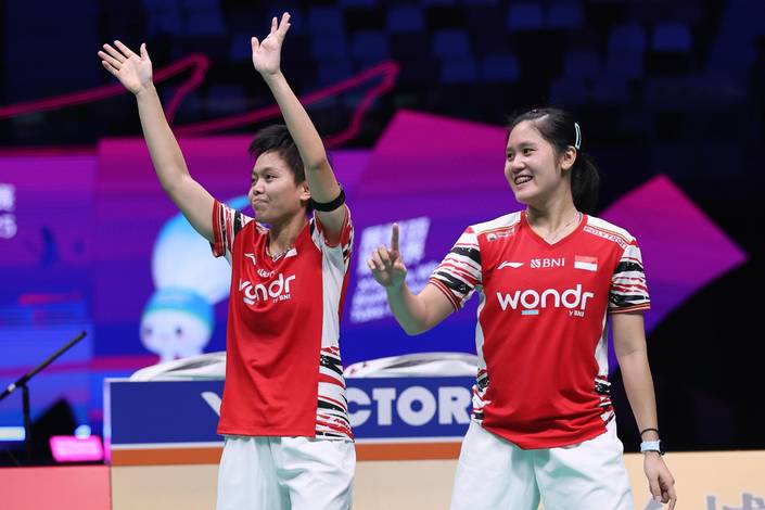 Lanny Tria Mayasari/Siti Fadia Silva Ramadhanti (Humas PP PBSI) Lanny Tria Mayasari/Siti Fadia Silva Ramadhanti (Humas PP PBSI)
