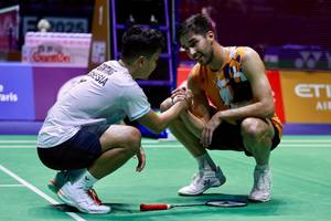 Anthony Sinisuka Ginting & Toma Junior Popov (Humas PP PBSI) Anthony Sinisuka Ginting & Toma Junior Popov (Humas PP PBSI)