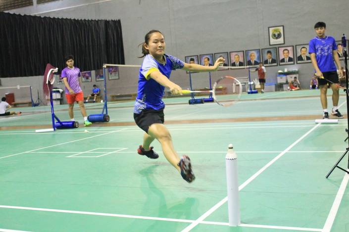 Pebulutangkis tunggal putri Indonesia, Ruselli Hartawan saat menjalani tes fisik di Pelatnas PBSI. (Foto: PP PBSI) Pebulutangkis tunggal putri Indonesia, Ruselli Hartawan saat menjalani tes fisik di Pelatnas PBSI. (Foto: PP PBSI)