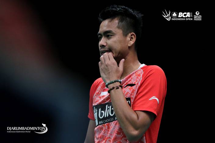 Tontowi Ahmad Mengaku Mendapat Motivasi Lebih Saat Berlatih di Kudus.