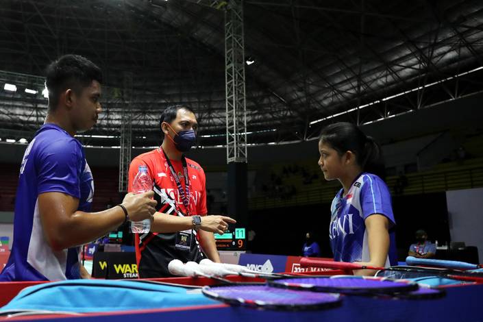 Flandy Limpele & Zaidan Arrafi Nabawi/Felisha Alberta Nathaniel Pasaribu (Djarum Badminton) Flandy Limpele & Zaidan Arrafi Nabawi/Felisha Alberta Nathaniel Pasaribu (Djarum Badminton)
