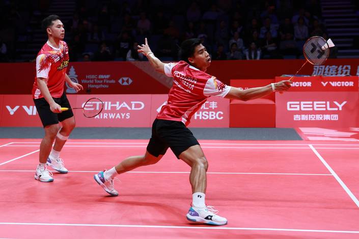 Sabar Karyaman Gutama/Moh Reza Pahlevi Isfahani (Humas PP PBSI)