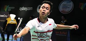 Anthony Sinisuka Ginting Melaju ke Babak Dua Australia Open Superseries 2017 (Foto: PBSI)