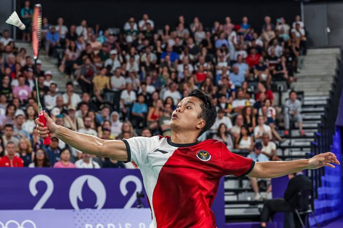 Anthony Sinisuka Ginting (PBSI/BadmintonPhoto/Mikael Ropars) Anthony Sinisuka Ginting (PBSI/BadmintonPhoto/Mikael Ropars)