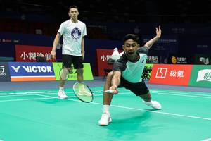 Jonatan Christie & Alwi Farhan (Humas PP PBSI)