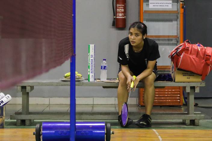Tunggal putri Indonesia, Gregoria Mariska Tunjung. (Foto: PP PBSI) Tunggal putri Indonesia, Gregoria Mariska Tunjung. (Foto: PP PBSI)