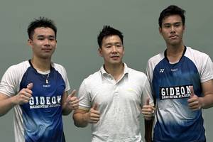 Joseph Marcellino Kyta/Joven Farandi & Marcus Fernaldi Gideon (Djarum Badminton)