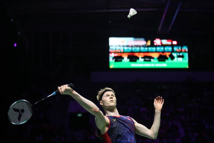 Anders Antonsen (Djarum Badminton) Anders Antonsen (Djarum Badminton)