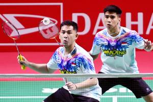 Sabar Karyaman Gutama/Moh Reza Pahlevi Isfahani (Djarum Badminton)