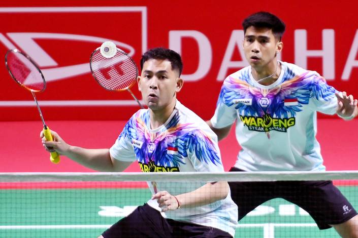 Sabar Karyaman Gutama/Moh Reza Pahlevi Isfahani (Djarum Badminton)