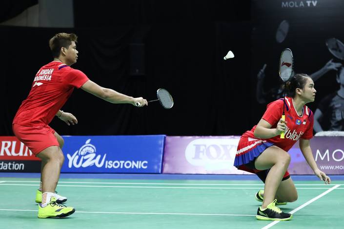 Praveen Jordan/Melati Daeva Oktavianti menyambut pengembalian. Praveen Jordan/Melati Daeva Oktavianti menyambut pengembalian.