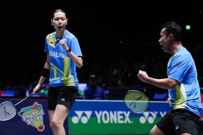 Rehan Naufal Kusharjanto/Gloria Emanuelle Widjaja (Humas PP PBSI) Rehan Naufal Kusharjanto/Gloria Emanuelle Widjaja (Humas PP PBSI)