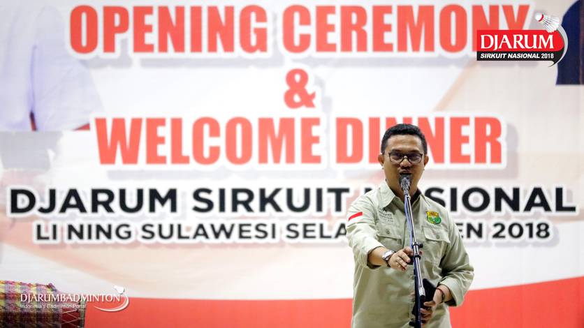 Ketua Umum Pengprov PBSI Sulawesi Selatan, Devo Khaddafi Ketua Umum Pengprov PBSI Sulawesi Selatan, Devo Khaddafi