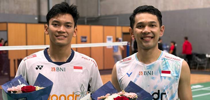 Muhammad Shohibul Fikri & Fajar Alfian (Humas PP PBSI)