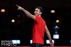 Jonatan Christie (Badminton Photo/Yves Lacroix)
