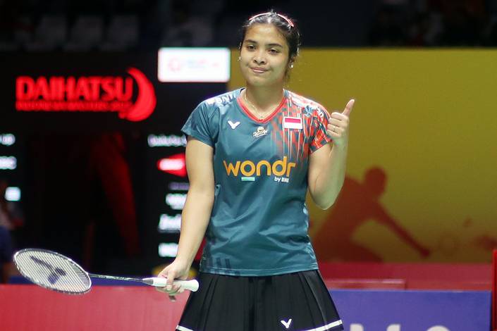 Gregoria Mariska Tunjung (Djarum Badminton/Edward Luhukay) Gregoria Mariska Tunjung (Djarum Badminton/Edward Luhukay)